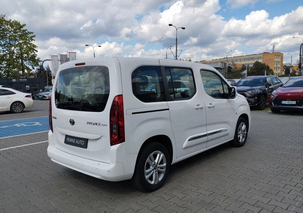 Toyota Proace City Verso cena 85500 przebieg: 130950, rok produkcji 2020 z Orzysz małe 379